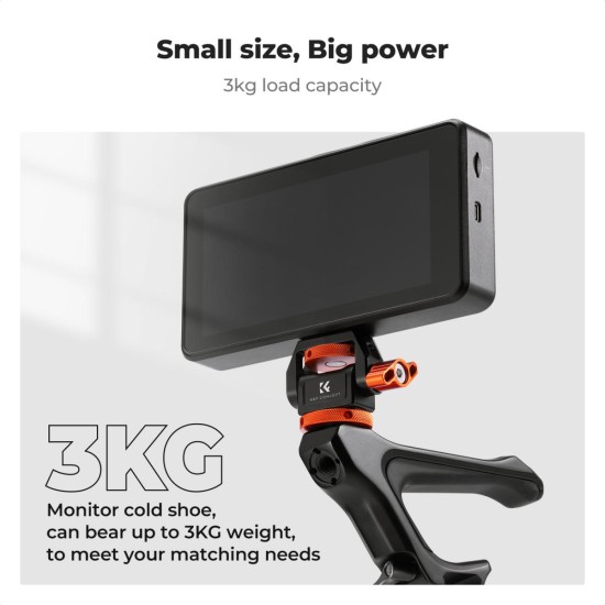 K&F Concept MS-42 Monitor Mount with Cold Shoe